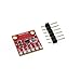 Produktbild mcp4725 I2 C DAC Breakout Modul 12bit Auflösung Arduino Raspberry Pi Rot/Blau