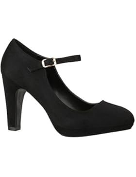 Elara Damen Pumps | Bequeme Riemchen High Heels | Vintage-Style | Abendschuh Trendy | Chunkyrayan