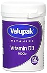 Valupak Vitamin D Tablets - Pack of 60 Tablets