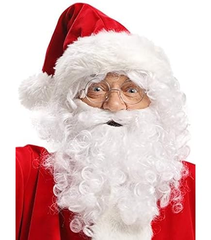 WIDMANN Weihnachtsmann Sack 60x100 Cm – Rot, Mit Nikolaus-Motiv & Kordelverschluss