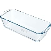 PYREX&reg; Boro Cook&amp;Enjoy Plumcake Baking Mould 32x12x8cm | Transparent, Boron, round shape, glossy finish, 32x12x8 cm