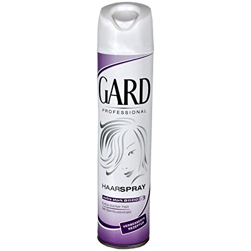 Gard Professional Styling Haarspray, dauerhafter Halt, extra stark, 5er Pack (5 x 250 ml)