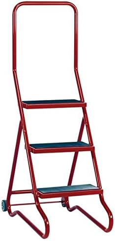 3 step light duty tilt n pull green - access equipment - steps