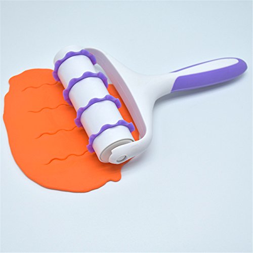 KiaraL Fondant Spitze Ribbon Cutter Schneidmesser Werkzeug Stempel - 2