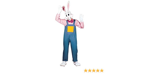 Costume mascotte BUNNY coniglio pasquale taglia S : Amazon.it: Abbigliamento