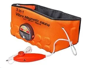 GJSHOP 3 in 1 Vibra + Sauna Slim Belt Best (Color Orange, Free Size) ?