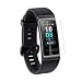 Produktbild Mumuj Full Screen Protector, Schutz Glass HD PET Film Schutzfolie Blasenfreie Anti Explosions Ultra Slim Gehärtetes Glas Bildschirm/Panzerglas Für Huawei Band 3/3 Pro Smart Watch