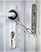 Secure-Ring Universal Door Security Chain (White)