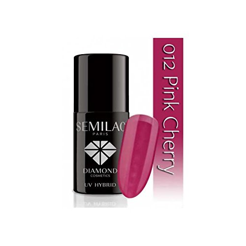 semilac UV híbrida de uñas, número 012, 7 ml, rosa cereza
