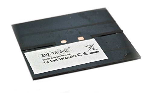 Solarzelle 1,5V 250mAh Solar Solarmodul 6cm x 6cm Mini Kleine Hobby Zelle - 2