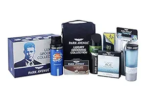 Park Avenue Good Grooming kit with free travel pouch special offer pack- For Men