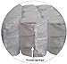 Babies Firsts Luxury Quilted Pocket Spring Cot Bed Mattress with an Edge Bound Cover (120 x 60 cm)