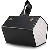 ONISHOMES Multiple Travel Sunglasses Organizer Case-PU Leather Sunglass Storage Foldable Eyeglasses Holder Glasses Cases for 