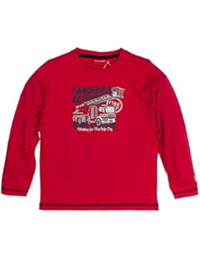 SALT AND PEPPER Jungen Langarmshirt Longsleeve Fire Dangerous