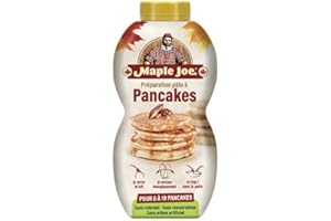 Lot de 12 Préparation à pancake 215g Maple Joe