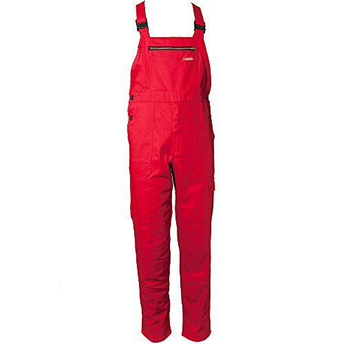 Planam Cargo-Latzhose "BW 290" Größe 27, 1 Stück, mittelrot, 173027