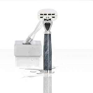 Shave-Lab Aon Grey Marble Body Shaver with 4x P.L.6+ Blades set in two rows for a gentle Body Shave with Dual Flex Zone… - Image 5