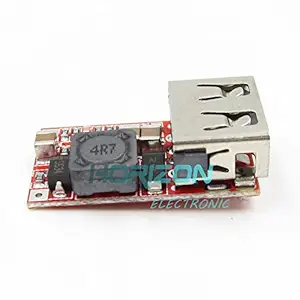 Generic 2PCS 6-24V 12V/24V to 5V 3A CAR USB Charger Module DC Buck step down Converter