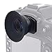 Produktbild jfhrfged 1.51X Sucher mit festem Fokus Okular Lupe für Canon für Nikon für Sony für Pentax für Olympus für Fujifilm für Sigma für Minoltaz DSLR-Kamera