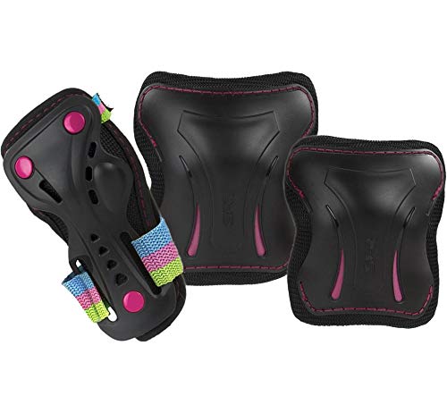 SFR AC760 Set (muñequera, codera y Rodillera), Unisex Adulto, (Disco), Large