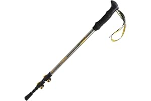 ALTUS Roble | Bastones telescópicos | Bastones de Trekking | 3 tramos Regulables | Par Bastones | Punta de Widia | Aluminio | Platino | Adulto | Unisex |para Hombre y Mujer