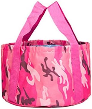 Lorjoy Collapsible Fishing Bucket Folding Water Container Storage Bags Boxes Organizers Feet Washing Tote Bag