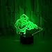 Produktbild 3D Soldaten Optical Illusions LED Lampen Tolle 7 Farbwechsel Berühren Tabelle Schreibtisch-Nacht Licht Mit USB-Kabel für Kinder Schlafzimmer Geburtstagsgeschenke Geschenk