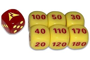 BB-Toy-Trades Compatibile con PKM TCG Elite Top Trainer Set di dadi con marchio BB-Toy-Trades (shock di colore giallo/rosso - Vivid Voltage)