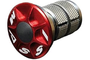 Massi CM 620 - Bouchon de Direction pour vélo, Couleur Rouge