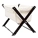 Poco Baby Portable Foldable Bedside Crib In Coco Inc 2 Fitted 100% Cotton Sheets & Mattress