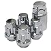 Produktbild Beaums 4PCS vergütetem Stahl 12 x 1,5 mm Alufelge Sicherungsmuttern 60 ° + 1PCS Sicherheits Bolts & Key Anti-Diebstahl