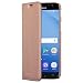 Produktbild Galaxy J3 2017 Flip Case Rose Gold - CASEZA "Oslo" Ultra Schlanke PU Leder Hülle Ledertasche Lederhülle für das Original Samsung Galaxy J3 2017 DUOS (5,0 Zoll) - Edles Kunstleder Cover mit Magnetverschluss