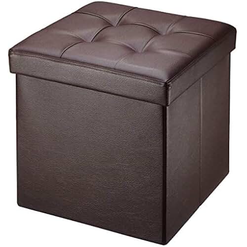 Amazon.co.uk faux leather storage cube
