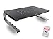Produktbild ALLSOP ergonomischer Monitorständer I Laptopständer I Bildschirmerhöhung I Drucker-Ständer I schwarz/silber I Metal Art 06480SE