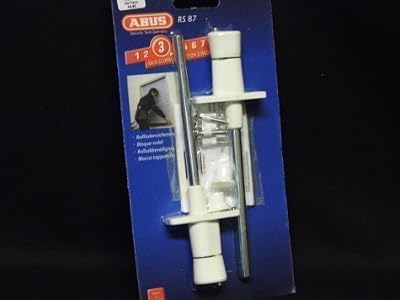 Abus Goupille pour baie coulissante ou volet ABUS, blanc