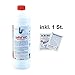 Produktbild SANIT - RohrGranate flüssig - das Original - der kräftige Rohrreiniger für harte Fälle - Flasche a' 1000ml - im Set inkl. 1 St. Original DEWEPRO® Single Scrubs
