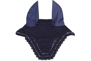 KENTUCKY HORSEWEAR Fliegenmütze Pferd, Gehörschutz, amerikanischer Look, Wellington Stone&Pearl Soundless, Pferde Zubehör