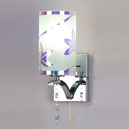 American Modern simple Metal base Wall Lamp Glass Shade Wall sconces H=6.7 inches