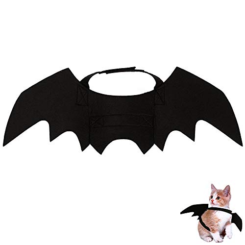 YMero Mascotas Bate Alas Halloween Perro Gato Bate Bate Alas para Halloween Fiesta