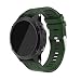 Produktbild Fcostume Lederarmband Kompatibel für Garmin Fenix 5 Plus, Ersatz-Silikagel-Weichband Schnellmontage-Gurtband Für Garmin Fenix 5 Plus GPS-Uhr (E)
