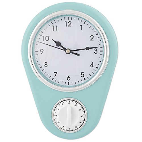 Retro Küchenuhr mit Timer - 5