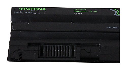 PATONA Premium Laptop Akku für Dell Dell | Audi A4 | A5 | S5 | Inspiron 4420 | 4520 | 4720 | 5420 | 5425 | 5520 | 5525 | 5720 | 7420 | 7520 | 7720 | 14R | 14R Turbo | 14R-4420 | 14R-5420 | 14R-5425 | 14R-7420 | 14R-SE | 14R-SE-4420 | 14R-SE-5420 | 14R-SE-7420 | 15R | 15R Turbo | 15R-4520 | 15R-5520 | 15R-5525 | 15R-7520 | 15R-SE | 15R-SE-4520 | 15R-SE-5520 | 15R-SE-7520 | 17R | 17R Turbo | 17R-4720 | 17R-5720 | 17R-7720 | 17R-SE | 17R-SE-4720 | 17R-SE-5720 – [ Li-ion; 5200mAh;schwarz] - 5