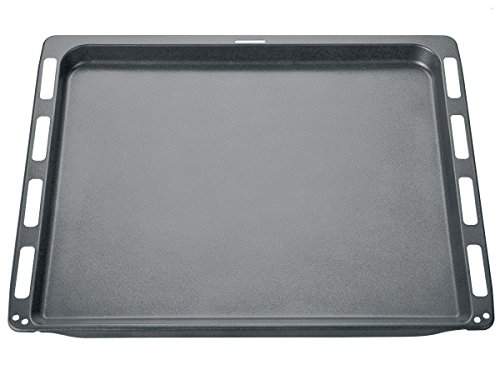 Bosch HEZ331072 Backofen- und Herdzubehör / Emailliertes Backblech für Kuchen, Plätzchen, Brot, Brötchen, Hefezopf und Stollen