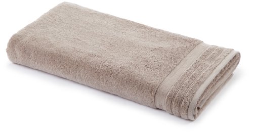 TOM TAILOR 100111/904/780 Liegetuch, Uni Walk-Frottier, 80 x 200 cm, sand