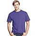 Produktbild T-Shirt girocollo ComfortSoft T-Shirt_Purple_L da uomoMen's Tall Man Traditional ComfortSoft Crewneck Undershirt 4-Pack_White_XL