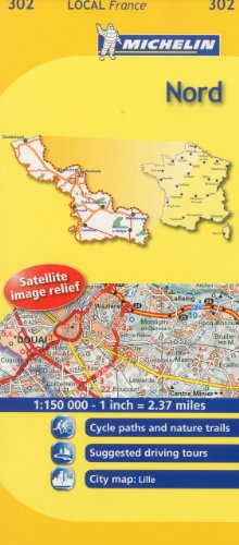 Télécharger Michelin Map France: Nord 302 livre En ligne