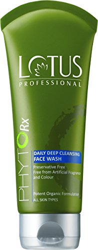 Lotus Professional Phyto Rx Daily Deep Cleansing Face Wash, 80g RS.232 (33.00% Off) - Amazon