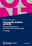 Image de Angewandte Statistik mit SPSS: Praktische Einführung für Wirtschaftswissenschaftler