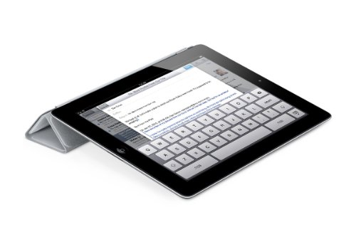 Apple BT-MD307 Polyurethan Smart Cover für Apple iPad hellgrau - 4