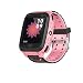 Produktbild Kid Smart Watch Support-Speicherkarte GPS-Verfolger IP67 wasserdichte Fitness-Uhr PAS mit Kamera Uhr (Pink)